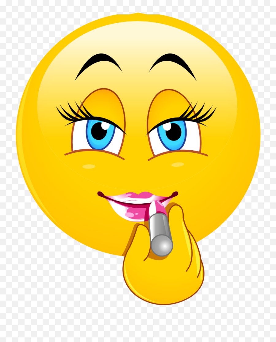 Lipstick Emoji Decal - Stunning Emoji,You Have Been Visisted By Emojis