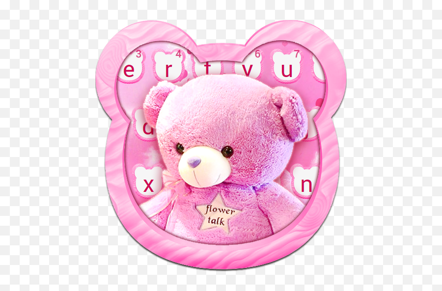 Pink Love Cute Bear Keyboard Theme - Apps En Google Play Soft Emoji,Rosa Echo Con Emojis