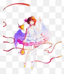 Sakura Kinomoto - Fairy Emoji,Sakura Card Captor Screencaps Emotion