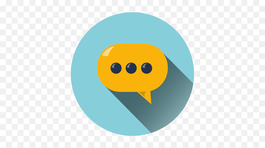 Chat Cloud Circle Icon - Transparent Png U0026 Svg Vector File Circle Chat Icon Png Emoji,Cloud Emoticon