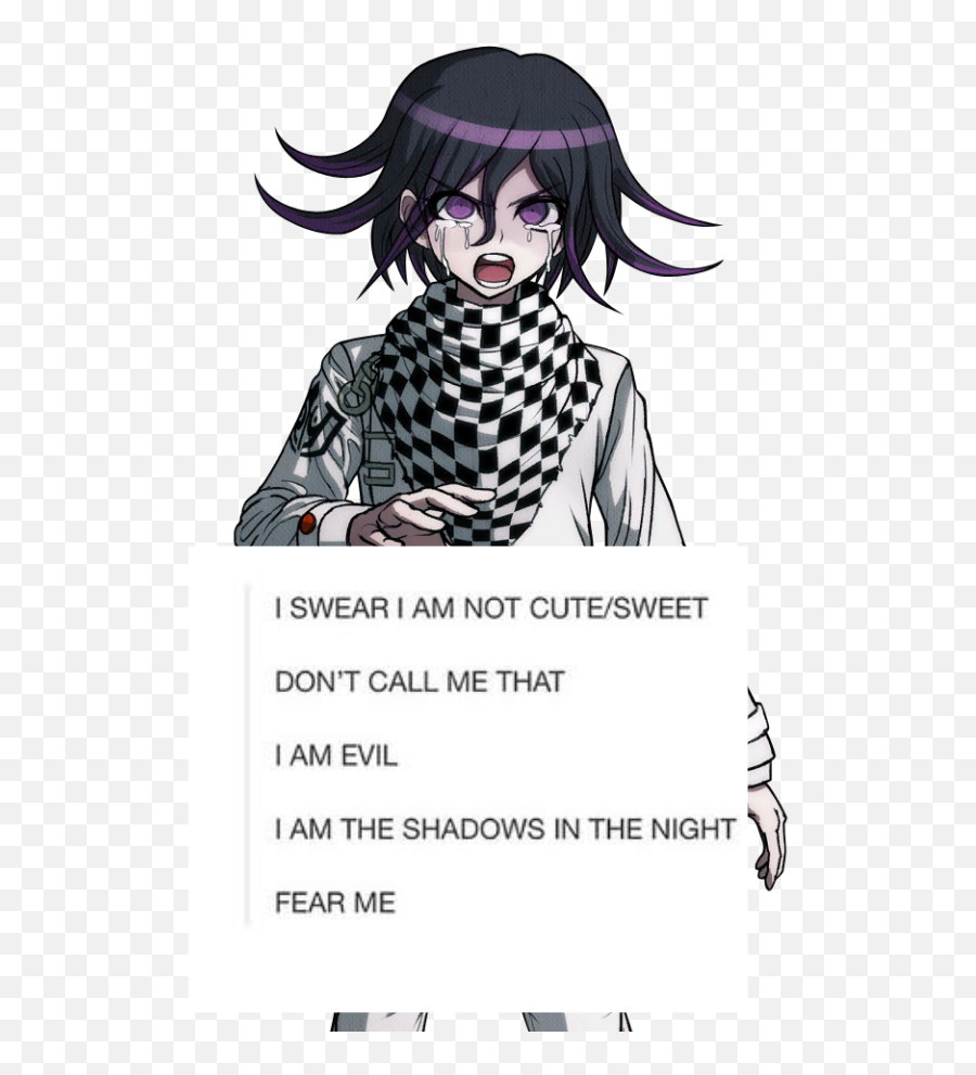 Danganronpa In A Nutshell - Defurender Of Shxt Page 2 Kokichi Ouma Sprites Emoji,Ahoge Emotions