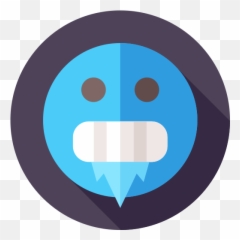 Cold - Notification Emoji,Cold Smiley Emoticon On Fb