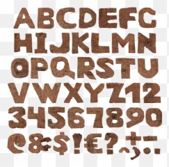 Buy Brown Bark Font Natural Typeface - Brick Campus Emoji,Emotions Lettering
