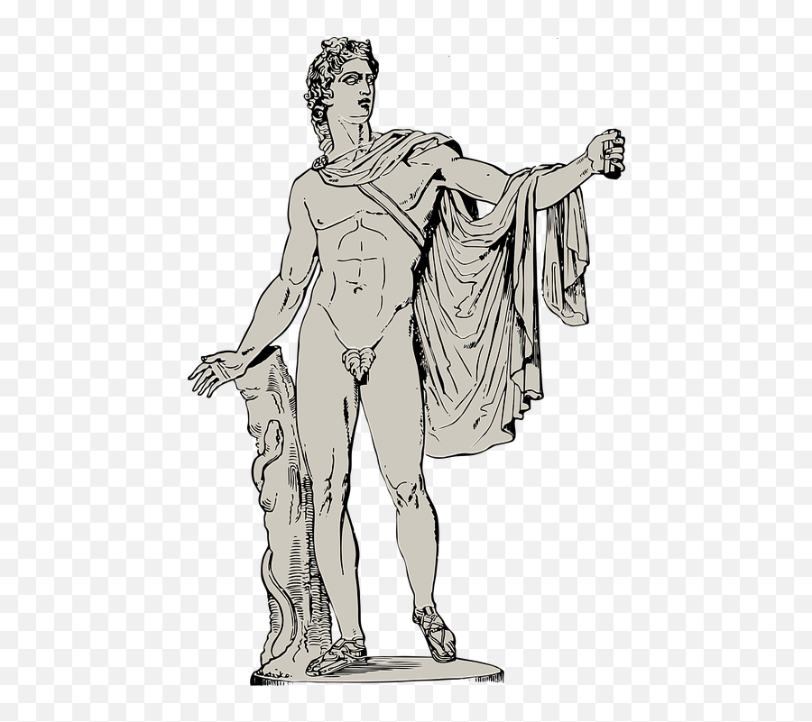 Free Photo Apollo Art Greek Statue - Greek Male Statue Drawing Emoji,Lack Of Emotion In Greek Sculpture