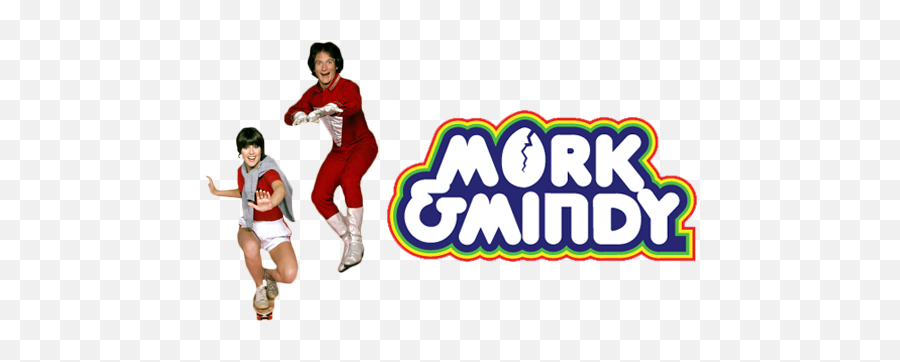Mork Mindy Comedians - Mork And Mindy Logo Emoji,What Epsode Is Mork And Mindy Mixed Emotions