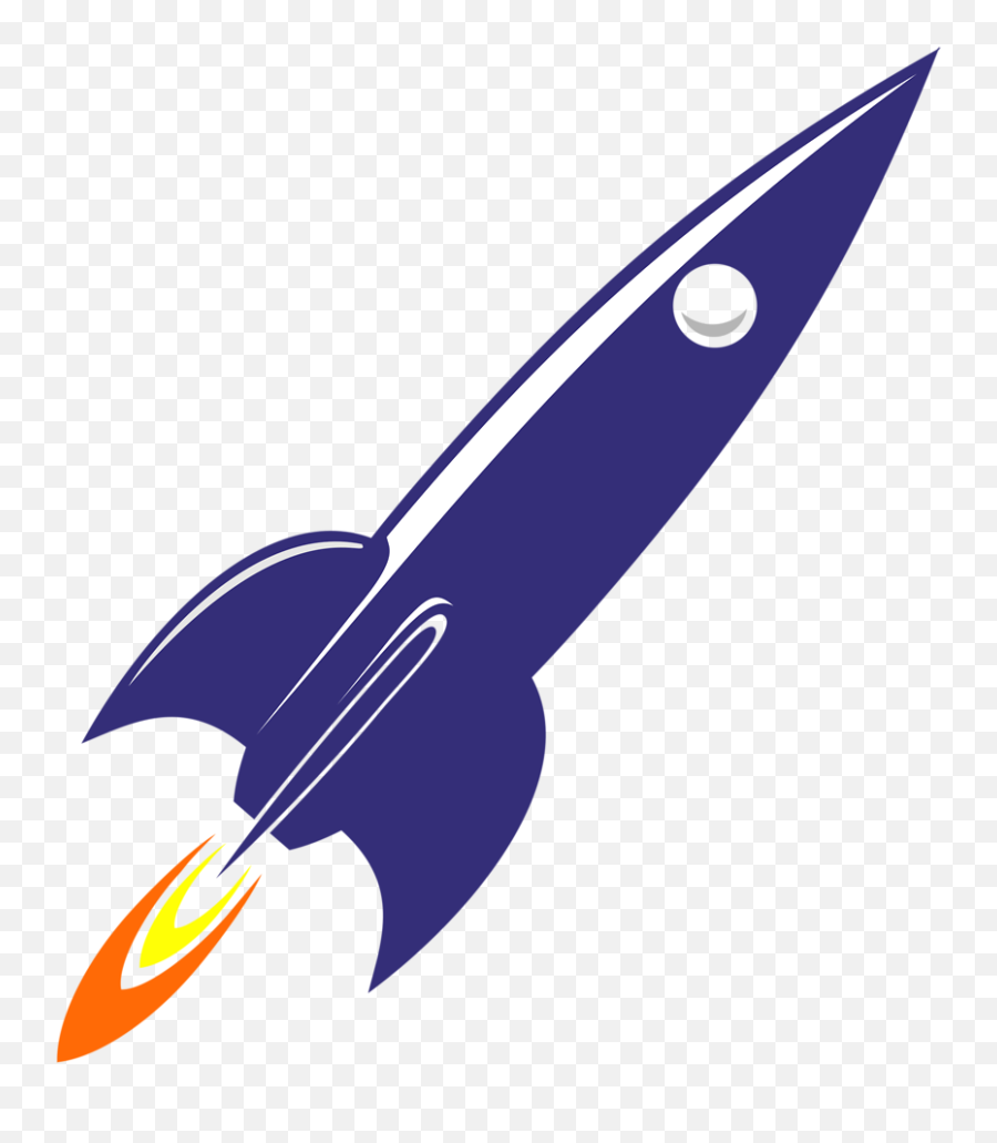 Retro Rocket - Transparent Rocket Ship Gif Emoji,Rocketship Emoji