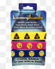 Water Bottle Bands Pack Of 3 - Walmartcom Label Emoji,Water Bottle Emoji