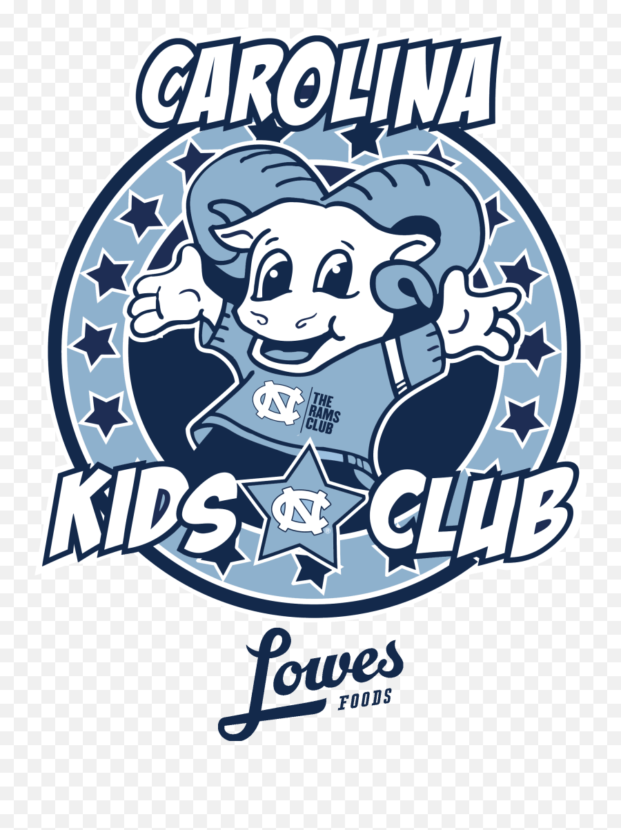 Carolina Kids Club Rams Club - Unc Carolina Kids Club Emoji,Tar Heel Emoticon