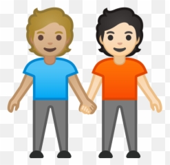 Medium - Emoji Couple,Iphone Two Hands Emojis