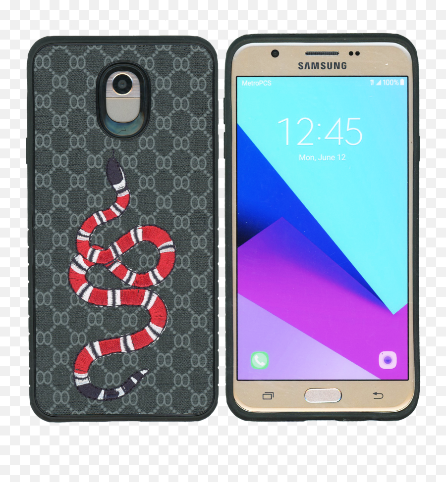Samsung Galaxy J72018 Mm Pattern Snake Case - World Cellular Emoji,Emoticons Samsung Galaxy Core Prime Metro Pcs