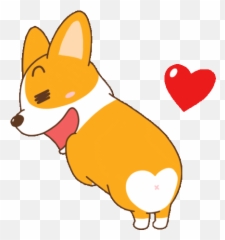 My Love Gif Funny - Bmppoop Emoji,Cartoon Butt Emoticon