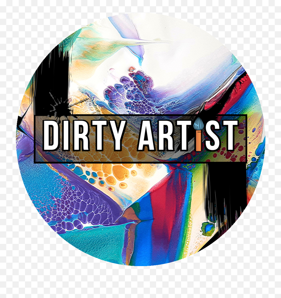 Dirty Artist Acrylic Pouring Fluid Art Abstract Art Emoji,Acrylic Paintings Of Emotions