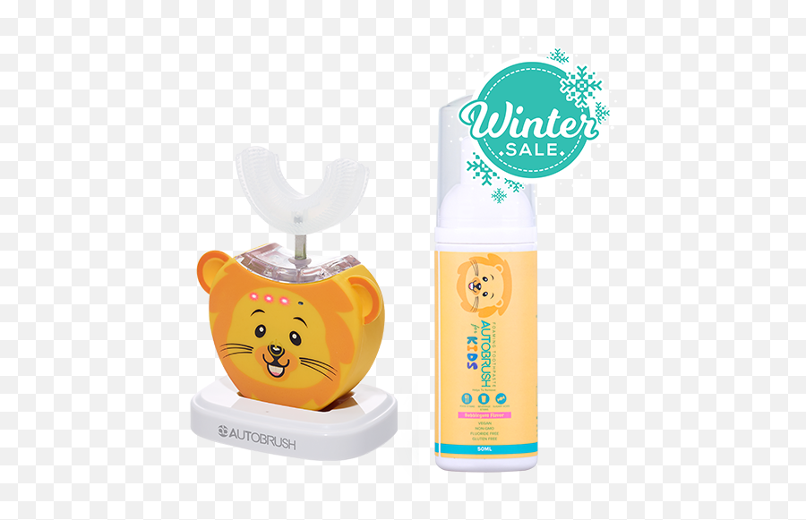 Autobrush For Kids Is The First Battery - Autobrush Toothbrush For Automatic Electric Ultrasonic Auto Emoji,Toothbrush Emoji