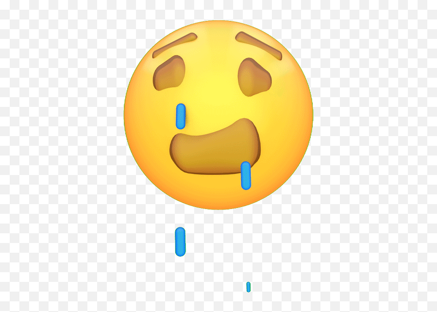 Gifs Evan Bech Cartoon Crying Emoji - Crying Emoji Gif Meme,Cartoon Emoji