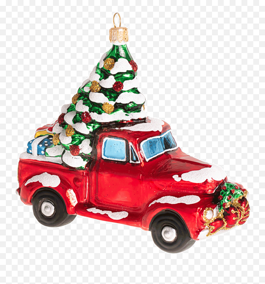 Christmas Truck Emoji,Christmas Three Emoticon