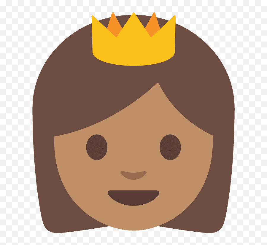 Princess Emoji Clipart - Smiley,Queen Emoji Png