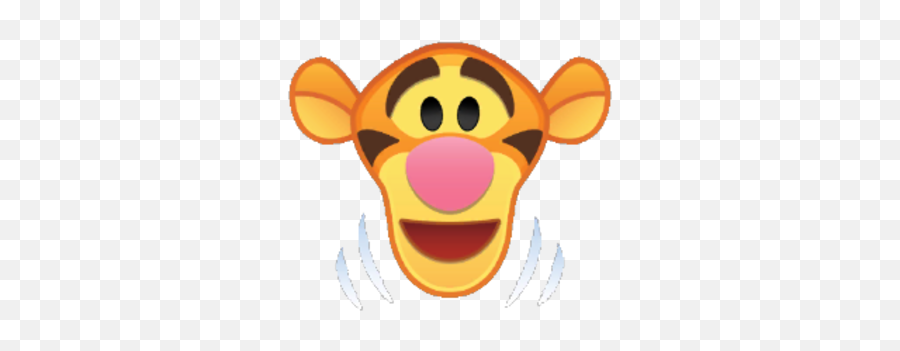 Tigger - Happy Emoji,Tigger Emoji