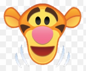 Tigger - Happy Emoji,Tigger Emoji