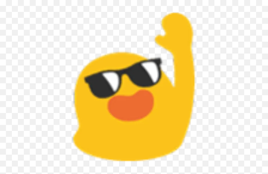 Blob Emotes 1 By Abdul Majeed - Sticker Maker For Whatsapp Emoji,Discord Emoji Art Sunglasses