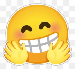 Telegram Sticker From Emojimix Pack,Smiley Rosy Cheek Emoji