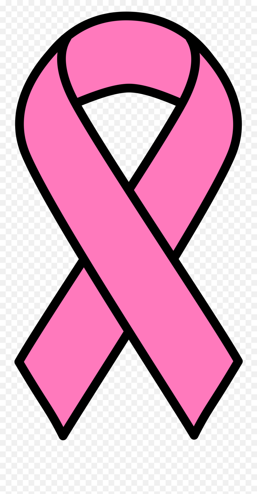 Clipart Pink Breast Cancer Ribbon - Clip Art Breast Cancer Ribbon Emoji,Breast Cancer Emoji