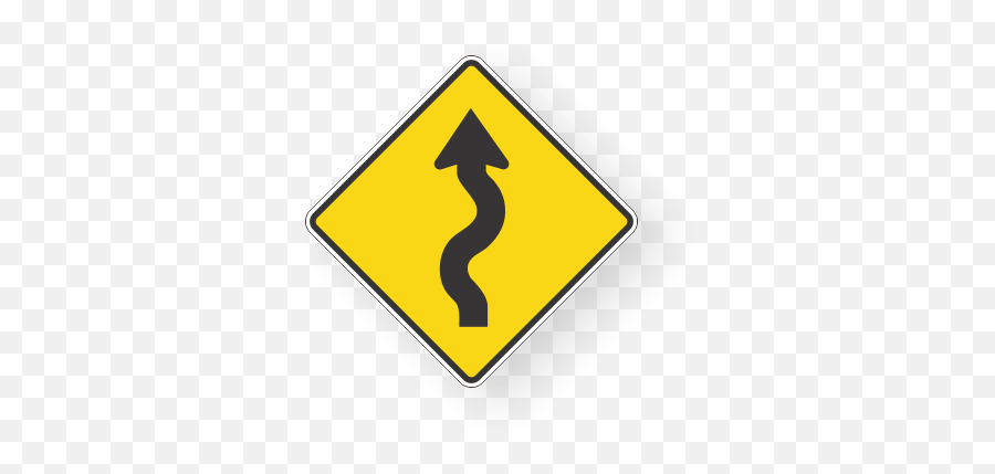 Download Left U0026 Right Winding Road Signs - Pee My Pants Road Sign Transparent Background Emoji,Emoji Signs
