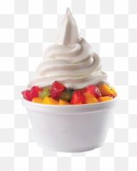 Yogurt Transparent Png Png Svg Clip - Transparent Frozen Yogurt Png Emoji,Frozen Yogurt Emoji