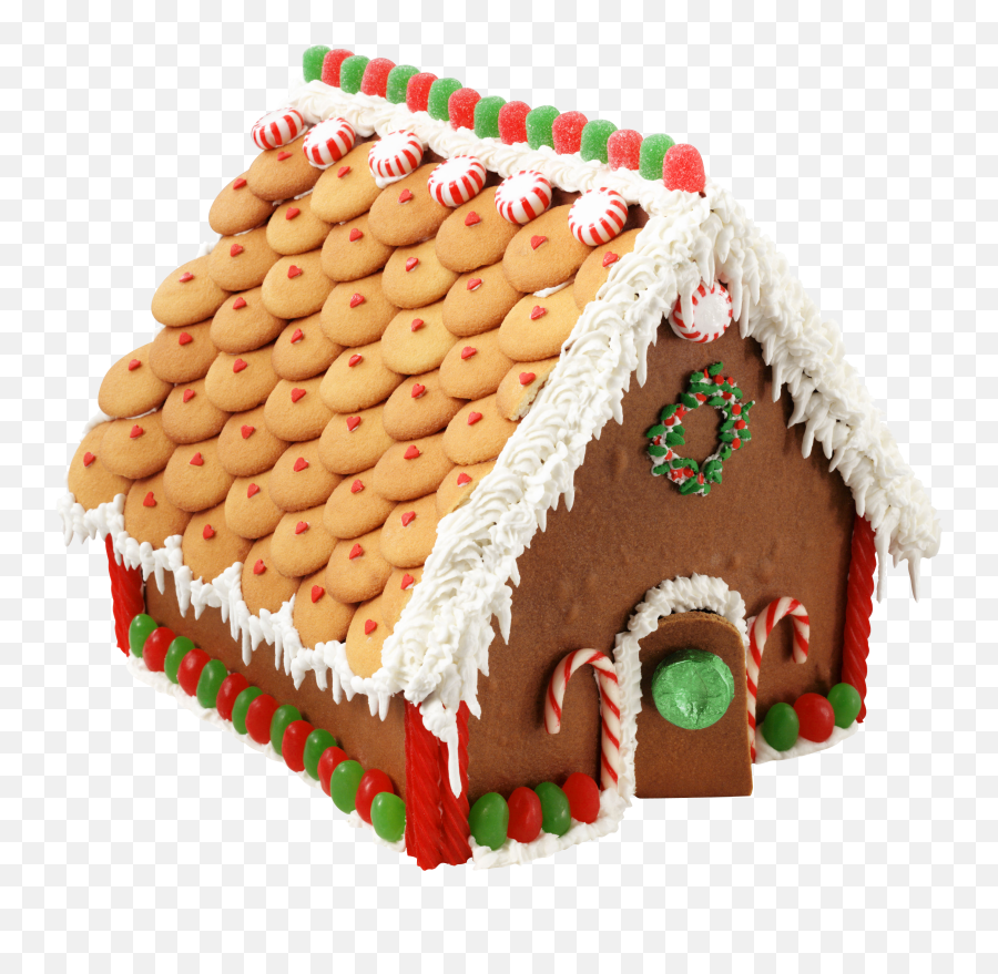 Gingerbread House Png Gingerbread House Png Transparent - Gingerbread House Png Clipart Emoji,Gingerbread Emoji