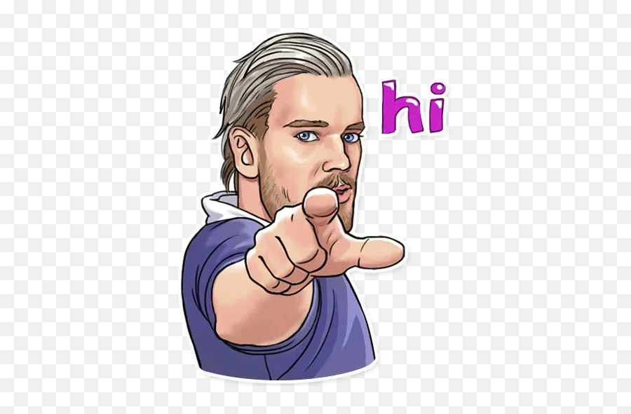 Pewdiepie Whatsapp Stickers - Stickers Cloud Stickers Telegram Pewdiepie Emoji,Pewdiepie Emojis In Real Life