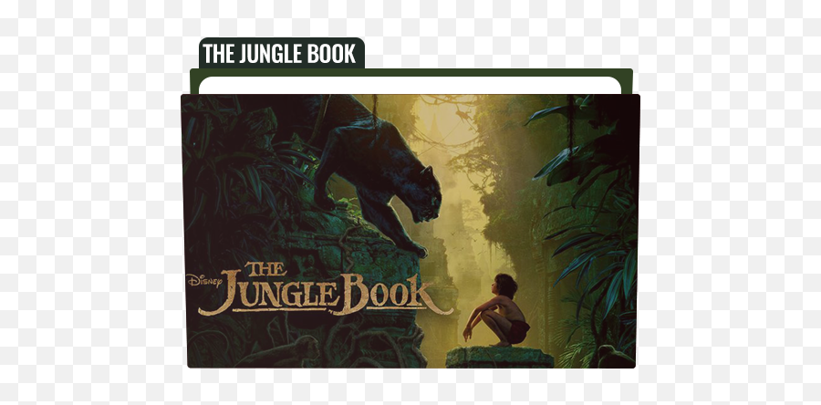 The Jungle Book Folder Icon Free Download - Designbust Hd Image Of Beautyful Nature Animal Emoji,Emoji Movie Book