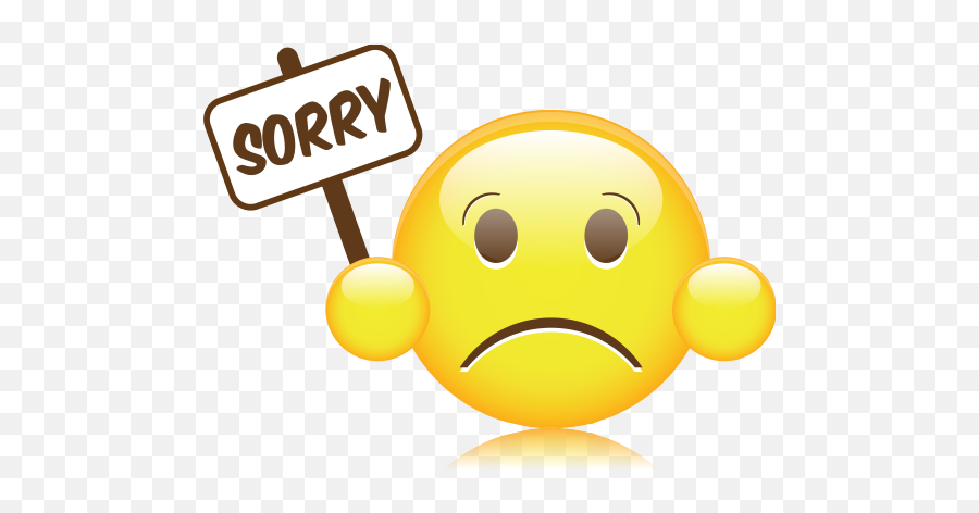 Insta Greeting - Sorry Emoji,Greeting Emoticon