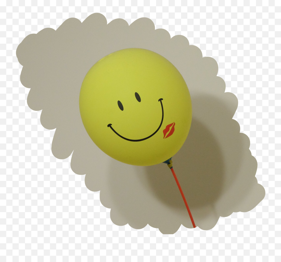 Yellow Baloon Happy Happy Vibes Sticker By Zofia Rose - Happy Emoji,Yellow Rose Emoticon