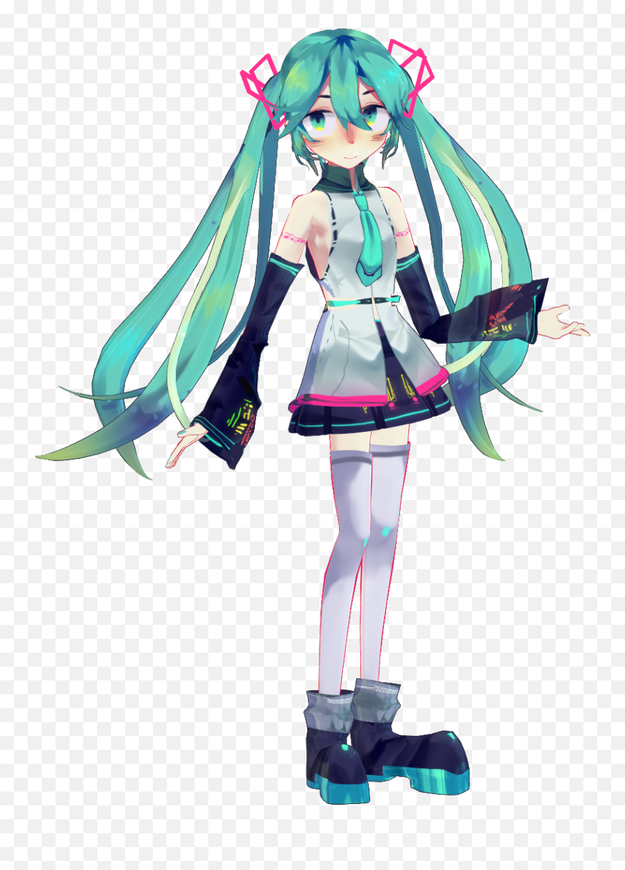 Hatm Miku Version 2 - Miku Module Emoji,Miku Gumi Emotions