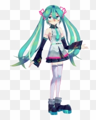 Hatm Miku Version 2 - Miku Module Emoji,Miku Gumi Emotions