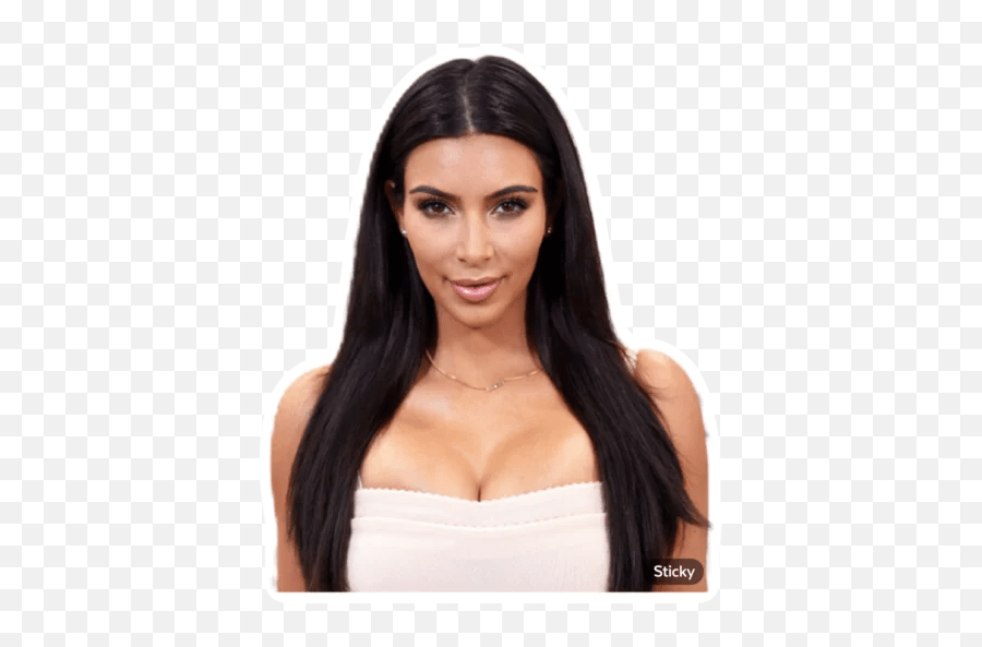 Kim Kardashian Background Png Free - Kim Kardashian Transparent Background Emoji,Kim K Emoji