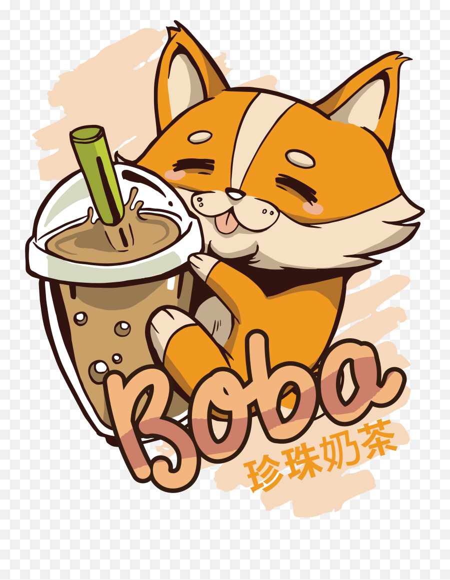 Pin On Cute Kawaii Food Animal Pet Art Stickershirt - Boba Design Emoji,Bttom Looking For Groups And Bjs Emojis