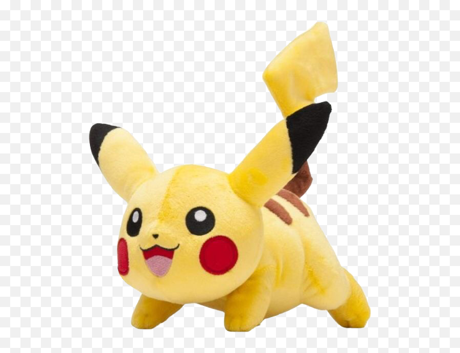 Plushies Plushie Sticker - Running Pikachu Plush Emoji,Emojis Plushie