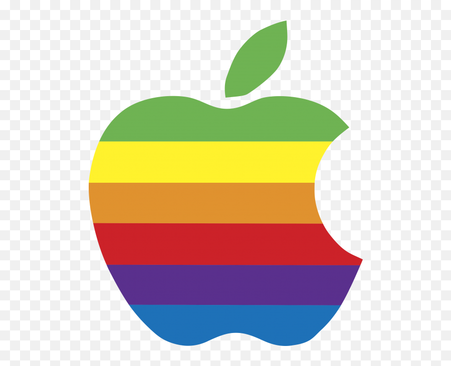 Apple Logo Png Transparent Logo - Apple Old Logo Vector Emoji,High Resolution Apple Emojis