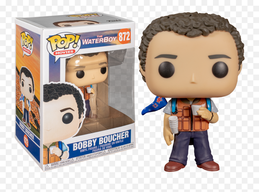 Bobby Boucher Vinyl Figure - Bobby Boucher Funko Pop Emoji,Bride Boy Pop Pop Emoji Pop