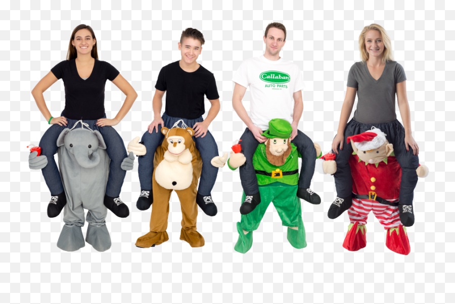 Lift Me Walking Carrying Animal Halloween Costume Cosplay - Fictional Character Emoji,Emoji Adult Halloween Costumes