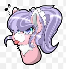 1869546 - Artistmythos Art Chest Fluff Chibi Commission Fictional Character Emoji,Simple Tongue Emoji Sticker