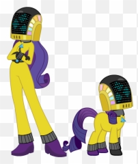 Top Daft Punk Stickers For Android - My Little Pony Rarity Daft Emoji,Emotion Daft Punk
