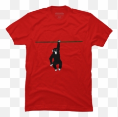Red Monkey T - Unisex Emoji,Monkey Emoji Shirt