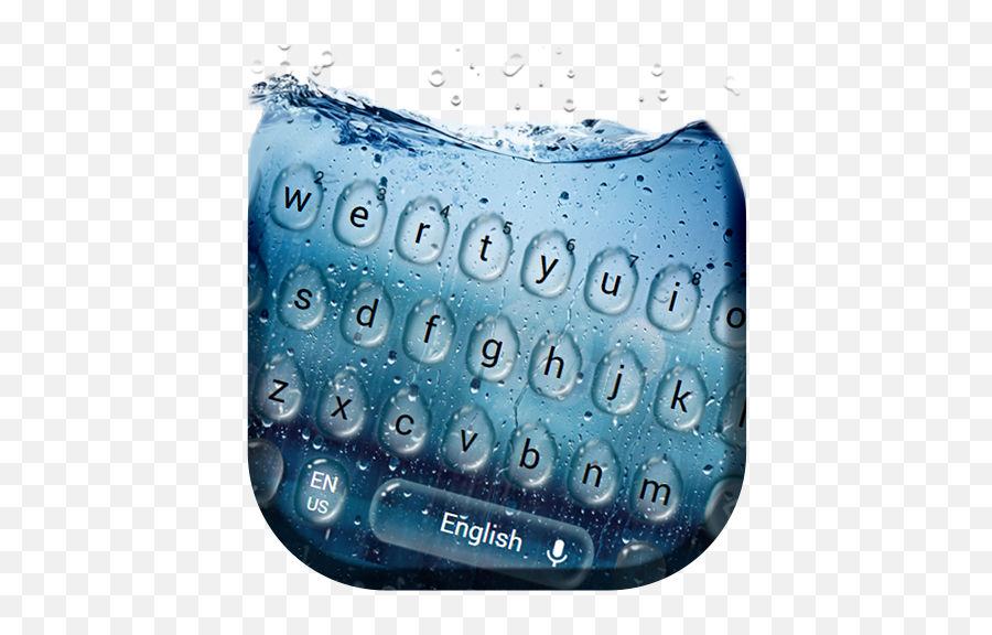 Download Live Rain Glass Waterdrops Keyboard On Pc U0026 Mac - Dot Emoji,Emojis Water Drops