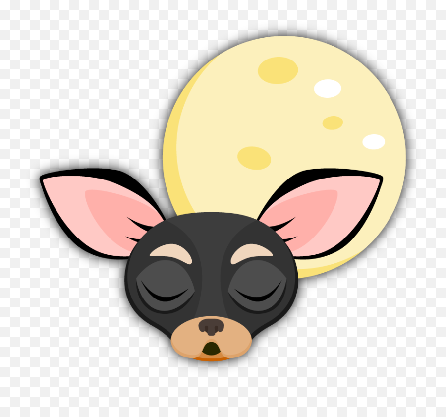 Black Tan Chihuahua Emoji Stickers For - Happy,Puppy Dog Emojis