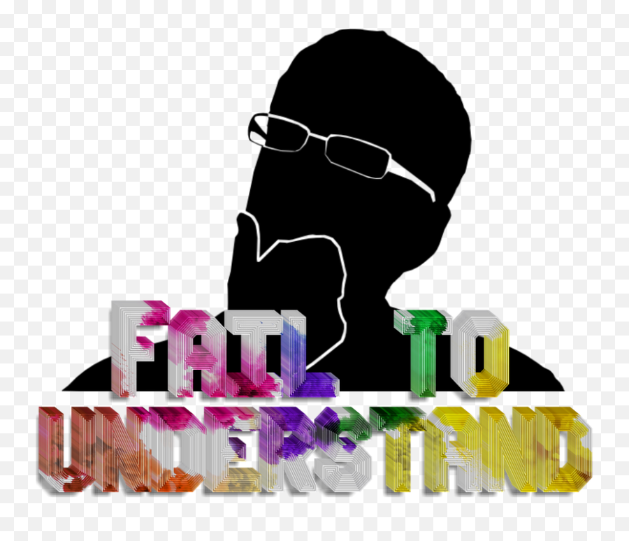 Failed Understand Think - Free Image On Pixabay Black Silhouette With Glasses Emoji,Fail Text Emoticon