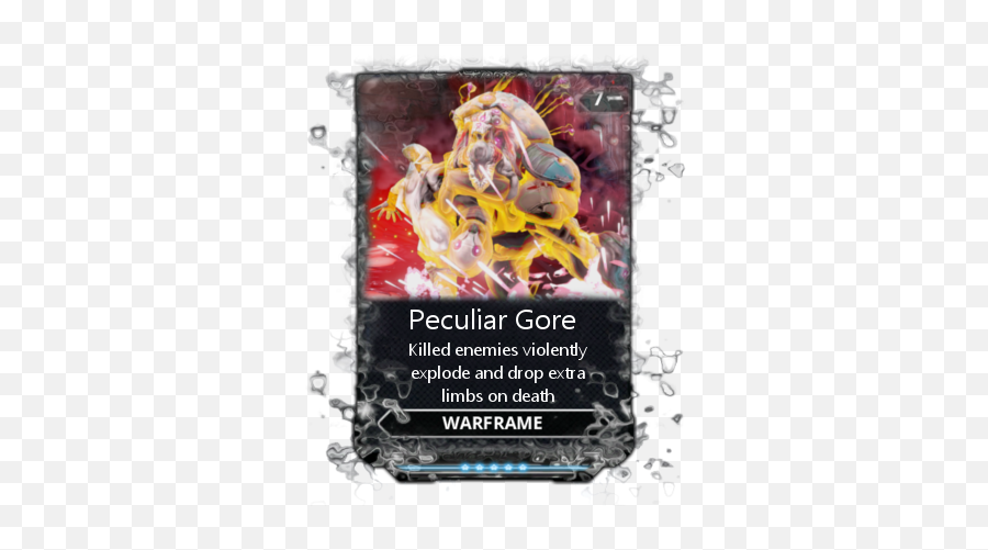 Peculiar Gore When - Warframe Inflation Emoji,Warframe Chains Of Harrow Emotion Cards