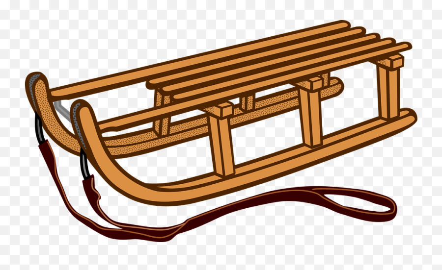 Luge Sled Sledge Sleigh Sport - Sled Clipart Transparent Emoji,Sleigh Emoji