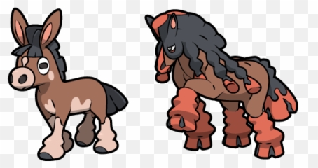 Pokemon Mudbray And Mudsdale Cursor U2013 Custom Cursor - Mudbray Pokemon Emoji,Pokemon Emotion Composer