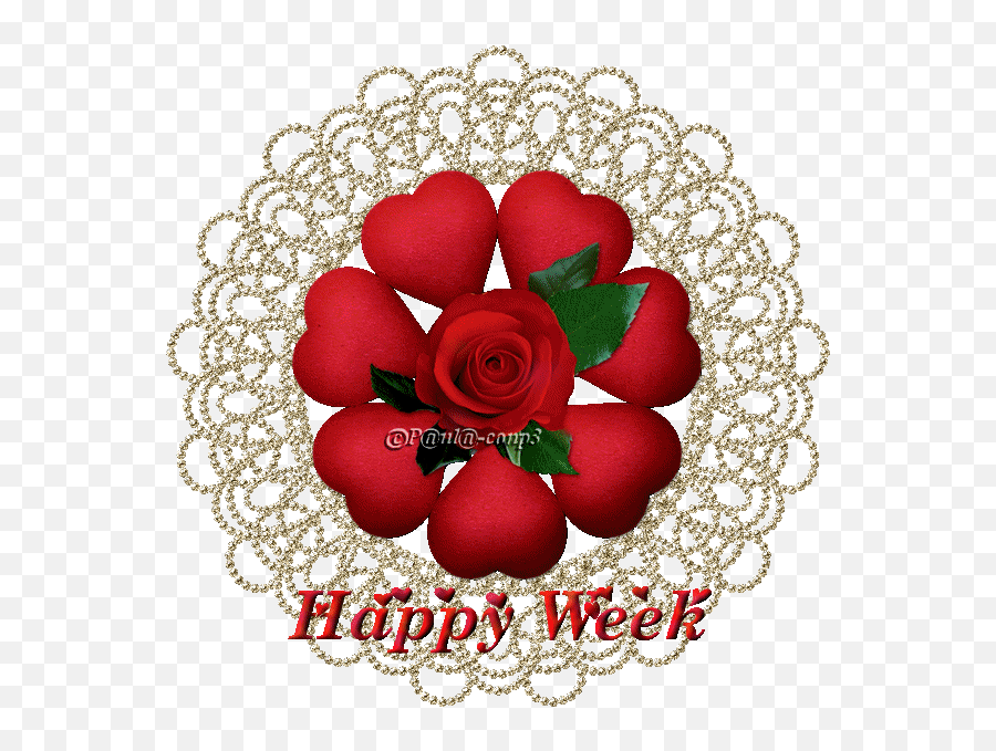 Happy Week - Happy Week Gif Emoji,Happy Monday Animated Emoticons Flower